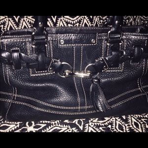 COACH Hampton’s Classic leather satchel